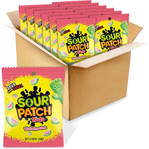 Sour Patch Kids Watermelon - 5 Ounce (Pack of 12)