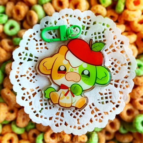 “Apple Rings” Cereal Cow Charm
