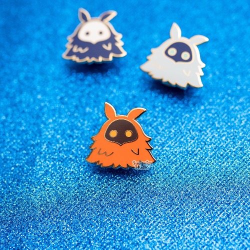 Genshin Impact Abyss Mage (Hydro, Cryo, Pyro, Electro) Hard Enamel Pin - Pyro / [A Grade] / Locking Clasps