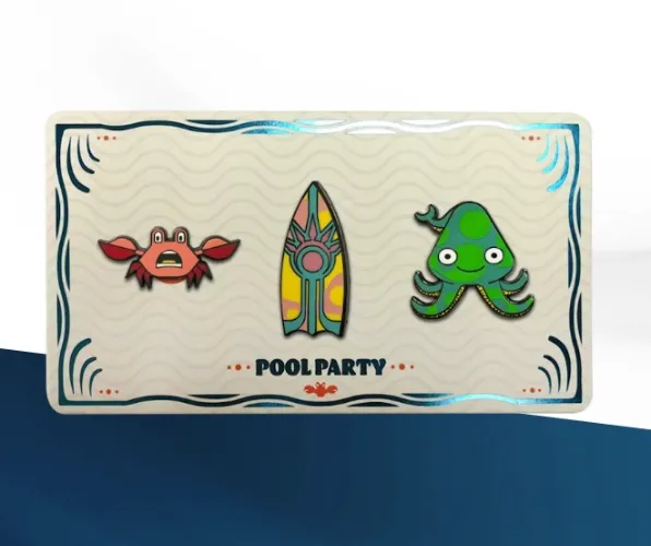 Pool Party Pins
