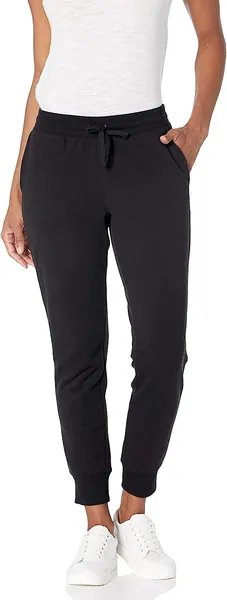 Amazon Essentials Women's French Terry Fleece Jogger Sweatpant (Available in Plus Size)