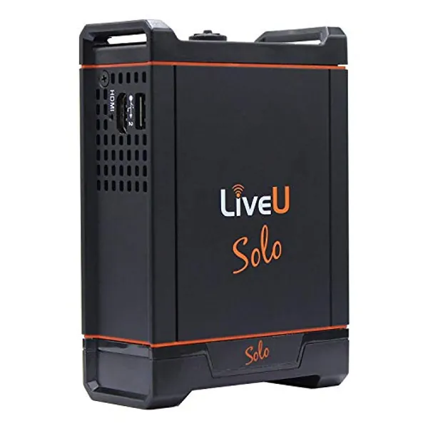 LiveU Solo Wireless Live Video Streaming Encoder Facebook Live, Twitch, YouTube, and Twitter Live Video Streams