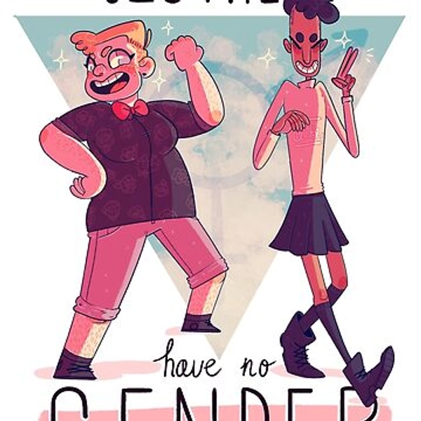 clothes have no gender | Sticker