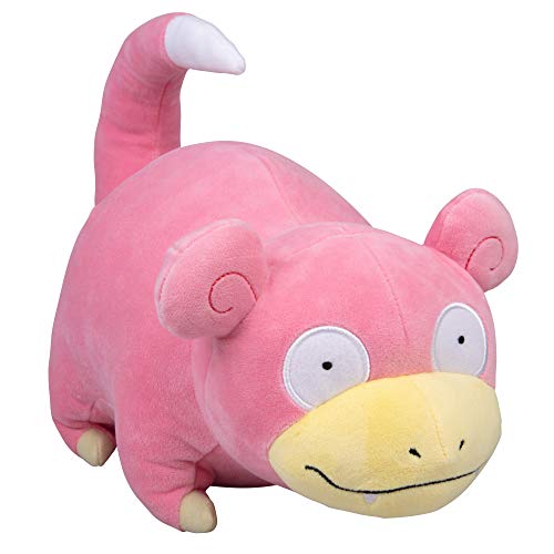 Pokémon 12" Large Slowpoke Plush - Officially Licensed - Quality & Soft Stuffed Animal Toy - Generation One - Add Slowpoke to Your Collection! - Great Gift for Kids, Boys, Girls & Fans of Pokemon