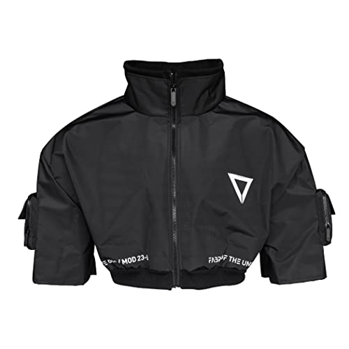 Fabric of the Universe Techwear Fashion Cyberpunk Ghillie Hoodie - Large - Lrc-003 Zip Heavyweight