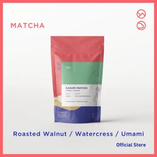 Forest Cloud Kasumi Matcha Powder Everyday Japanese Matcha for Lattes No Sugar Added