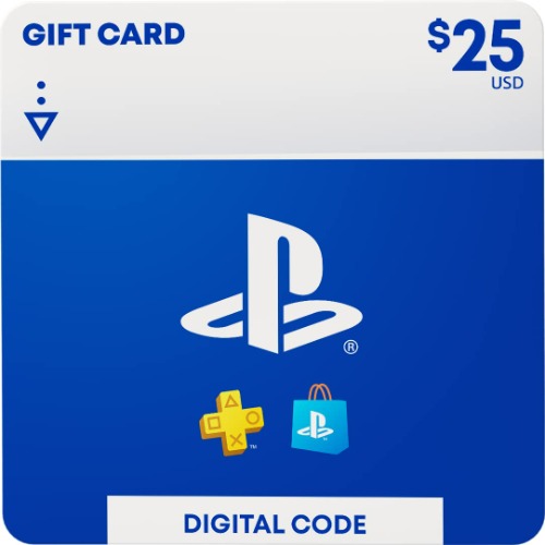 $25 PlayStation Store Gift Card [Digital Code] - $25 Code