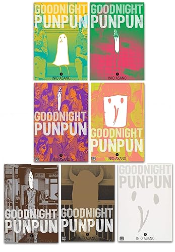 Goodnight Punpun Volume 1-7 Collection 7 Books Set By Inio Asano