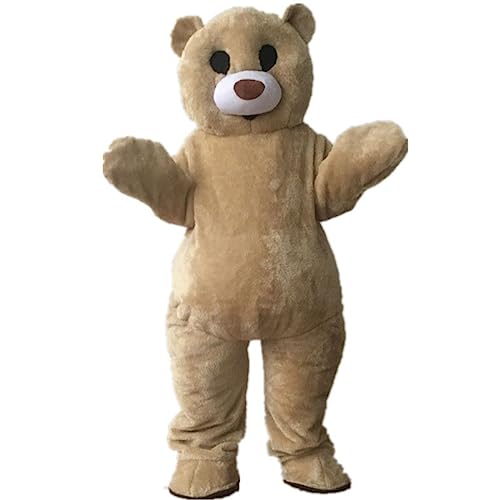 Full Body Mascot Dancing Bear Costume Adult Fancy Dress Stage Wear Costumes Animal Character Cosplay - 4‘9‘’-5‘2‘’