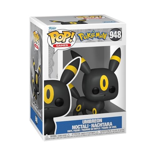 Funko POP! Games: Pokemon - Umbreon - Collectable Vinyl Figure - Gift Idea - Official Merchandise - Toys for Kids & Adults - Video Games Fans - Model Figure for Collectors and Display - POP ''4 - Multicolor