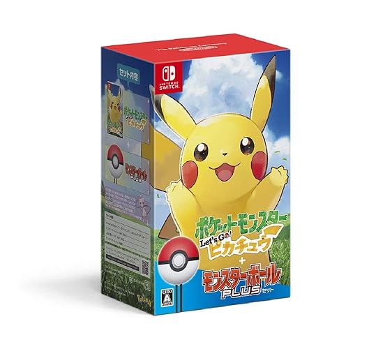Pokémon Let’s Go! Pikachu + Poké Ball Plus Set - Switch Japan Import