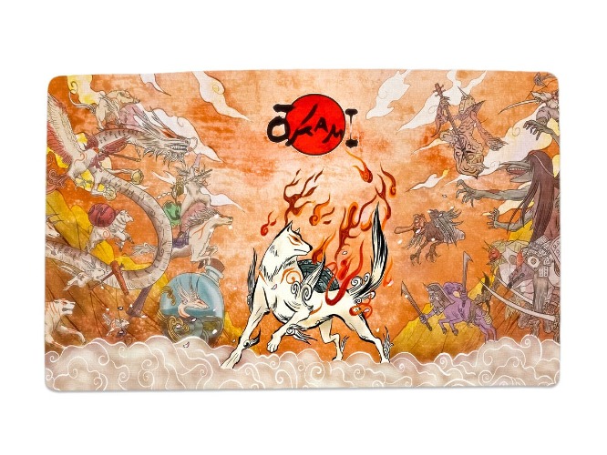 Okami Game Desk & Mouse Pad