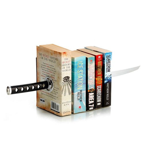  Book Ends - Samurai Sword