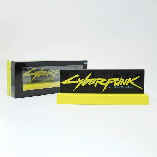 Light Cyberpunk 2077 Black and Yellow
