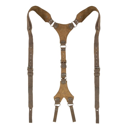 Armageddon Suspenders | Bourbon Brown