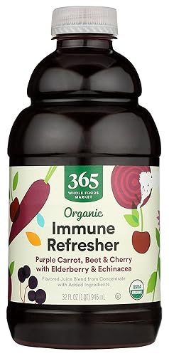 365 By Whole Foods Market, Juice Carrot Beet Cherry Elder Organic, 32 Fl Oz - 32 Fl Oz (Pack of 1)