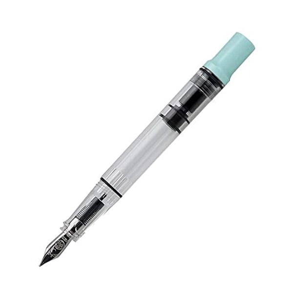 Twsbi ECO-T Mint Blue Nib F - Fountain Pen Special Edition