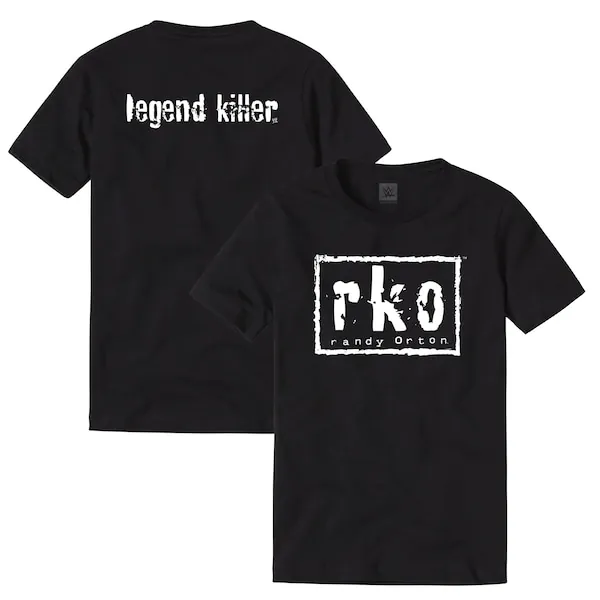 Men's Black Randy Orton RKO Legend Killer T-Shirt