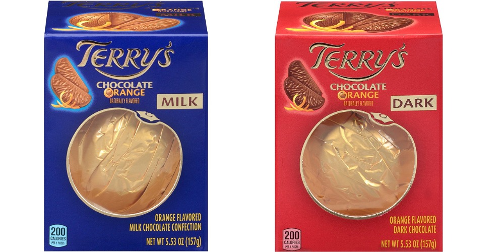 Terry's Milk and Dark Chocolate Oranges 2 pack (5.53 oz each) - 