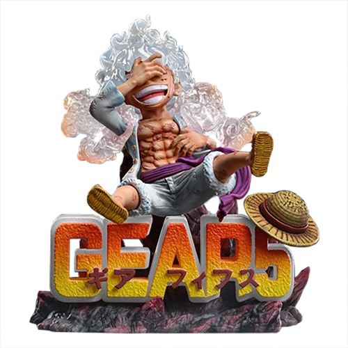 Luffy Figure, One Piece Figure, Anime Figure, Gear 5 Luffy Action Figure Collection Statue Doll Toy Gift - 