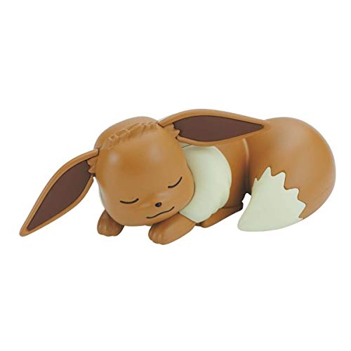 Bandai Hobby - Pokemon - Model Kit Quick!! 07 Eevee (Sleeping Pose) - PokePla Quick!! - Eevee (Sleeping Pose)