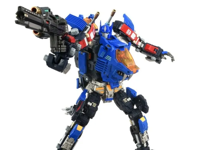 Transformers x Zoids X Diaclone Synergenex Series Shield-D-Prime Action Figure