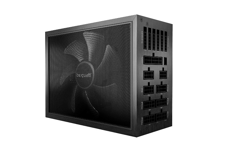 be quiet! Dark Power Pro 12 1200W, BN646, 80 Plus Titanium Efficiency, Power Supply, ATX, Fully Digital, Modular, virtually inaudible Silent Wings Fan
