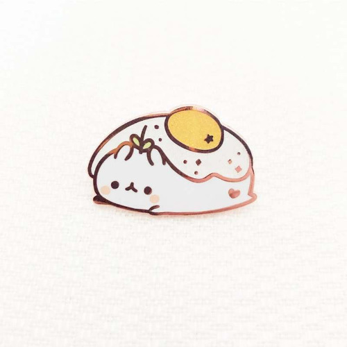 Bunny Omelet Pin