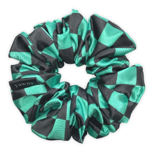 Tanjiro Anime Scrunchie (satin) - luxe