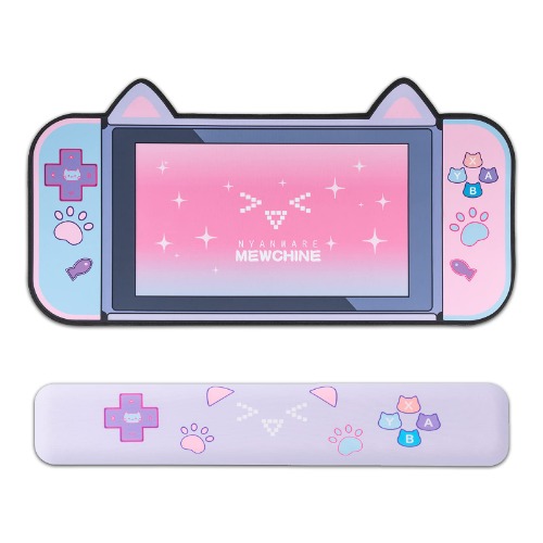 Cute Wrist Rest Support & Mouse Pad Set