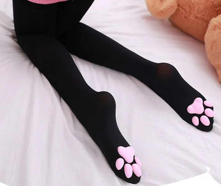 Lolita Cute Stockings Cosplay Cat Socks for School Girls | Etsy