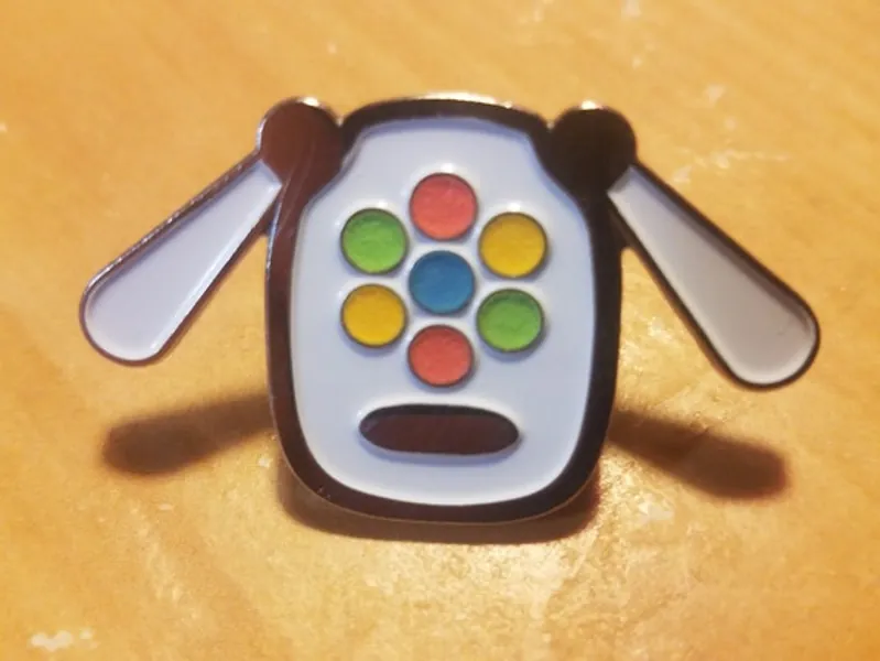 Robo-pets  Idog Enamel Pins remainders | Etsy
