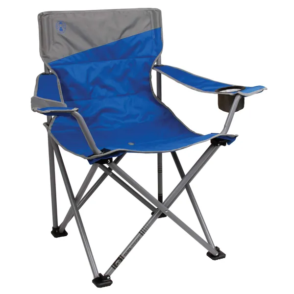 Coleman Big-N-Tall Quad Camping Chair - Blue
