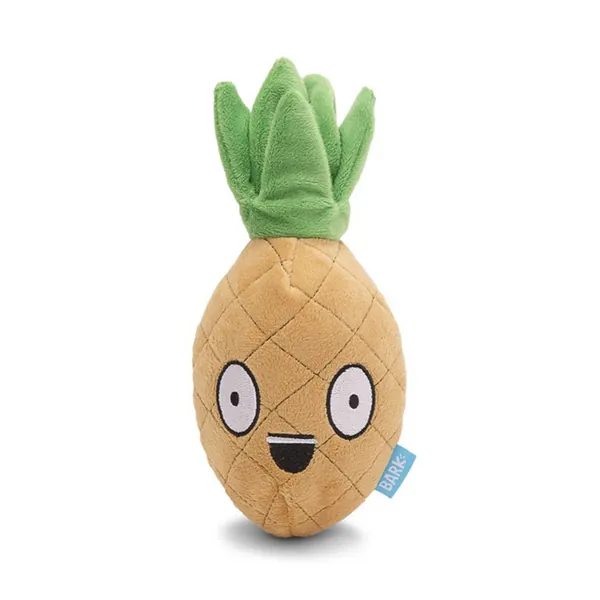 BarkBox 2-in-1 Interactive Plush Puzzle Dog Toys - Pineapple