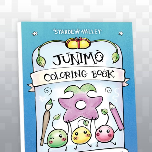 Stardew Valley Junimo Coloring Book