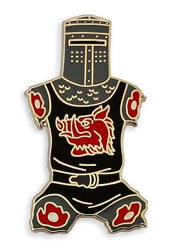 Pinsanity Black Knight "Just A Flesh Wound" Enamel Lapel Pin