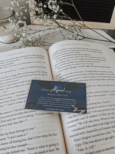 Azriel Simp Card