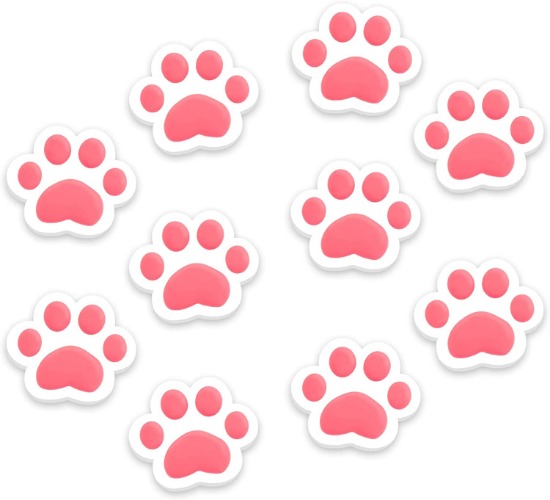 Rae&kae Fridge Magnet- 10 Pcs Cute Soft Rubber Small Magnets- Decorative Refrigerator Magnets - Classroom Locker Magnets for Girls and Boys - Animal Magnets for Refrigerator-Educational Magnetic Toys - Pink 10