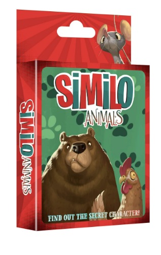 Horrible Guild Similo Animals: A Fast Playing Family Card Game - Guess the Secret Animal Character, 1 Player is the Clue Giver & Others Must Guess the Character, 2-8 Players, Ages 8+, 20 min - Animals