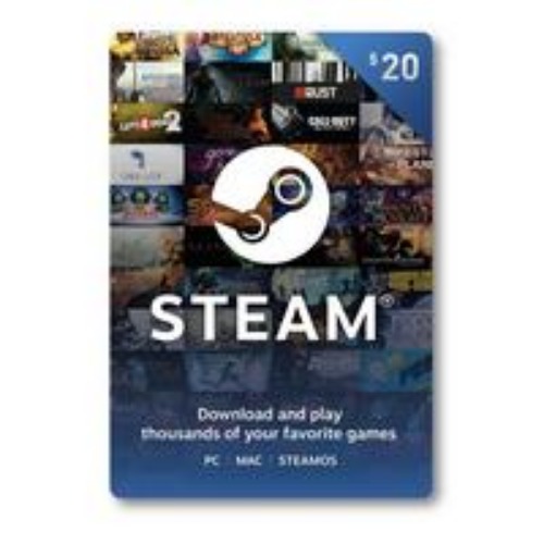 Valve Steam Gift Card