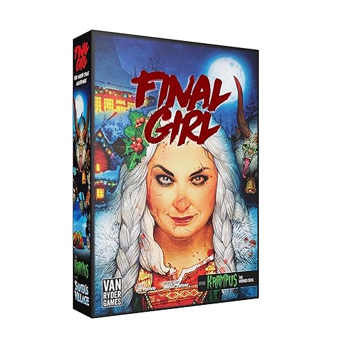 Van Ryder Games Horror Board Game, Final Girl, The North Pole Nightmare, Special Feature Film Box, Core Box Required, 20-60 Minutes Gameplay, Ages 14+