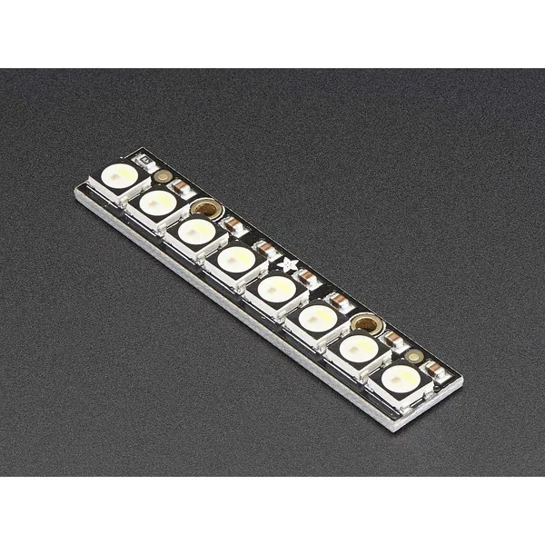 Adafruit Industries NeoPixel Stick - 8 x 5050 RGBW LEDs - Cool White - ~6000K -