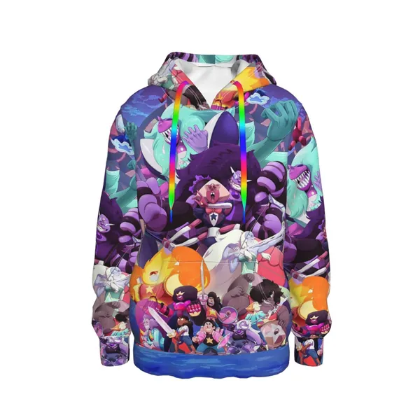 Ste_Ven Poster Uni_Verse Boys Girls 3D Print Casual Pullover Hoodies Hooded Sweatshirts Tops Blouse with Pocket