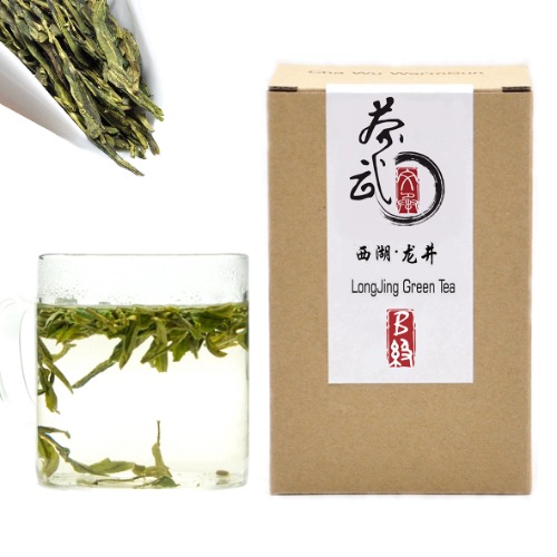 Cha Wu LongJing Loose Leaf Green Tea