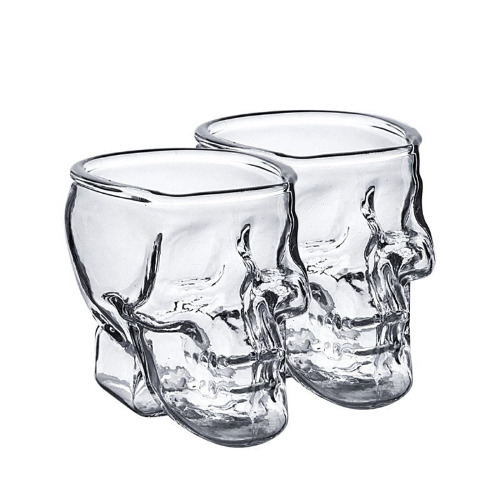 Skull Theme Glasses - 2 PCS