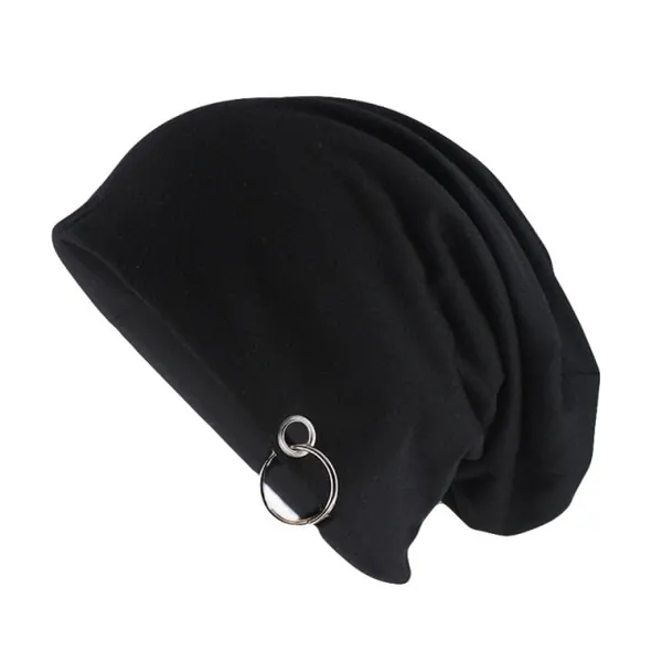 'Trojan' Casual Beanie Available in Multiple Colors - black / 52-60cm