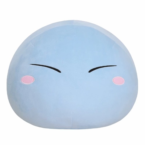 Gouzilei Rimuru Plush Pillow Anime Stuffed plushies Cute plushie Toys Doll for Kids Girls Boys Teens Adults Expression Plush Toy 45cm/17.7inch - 45cm/17.7inch Blue