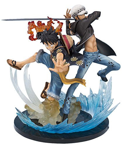 One Piece - Monkey D. Luffy - Trafalgar Law - Figuarts ZERO - -5th Anniversary Edition- (Bandai) - Brand New
