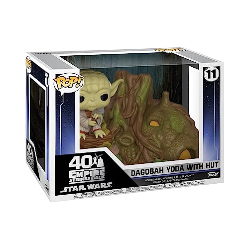 Funko Pop! Town: Star Wars - Yoda's Hut, Multicolor - POP! Town
