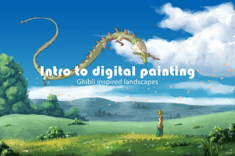 Intro to digital painting - Ghibli-style landscapes